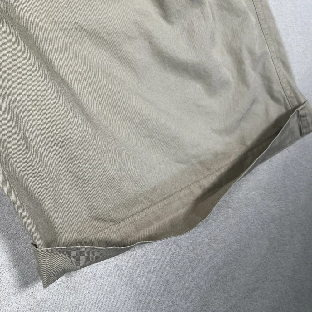 Rare Vintage 90's Gucci Pleated Shorts Men 50 Built-In Suede Belt 100% Cotton